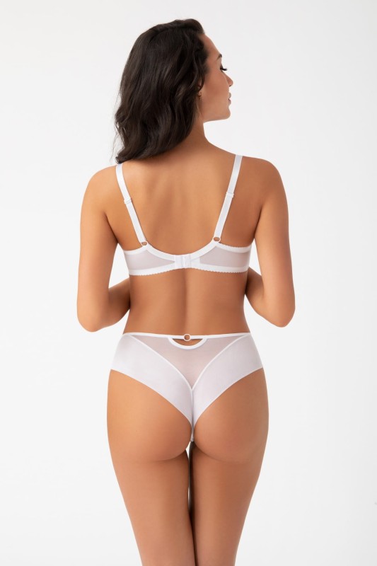 Majtki plus size typu brazyliany Paradise K498/1 Białe