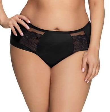 Majtki plus size Luisse K442 Czarne