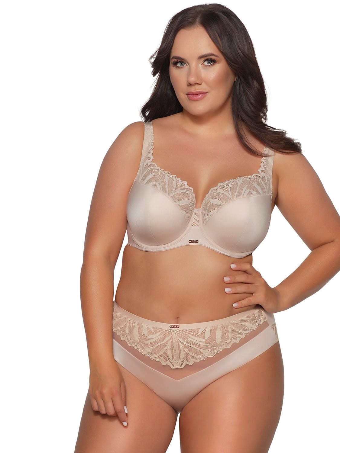 Biustonosz  duże rozmiary 2105 BEI