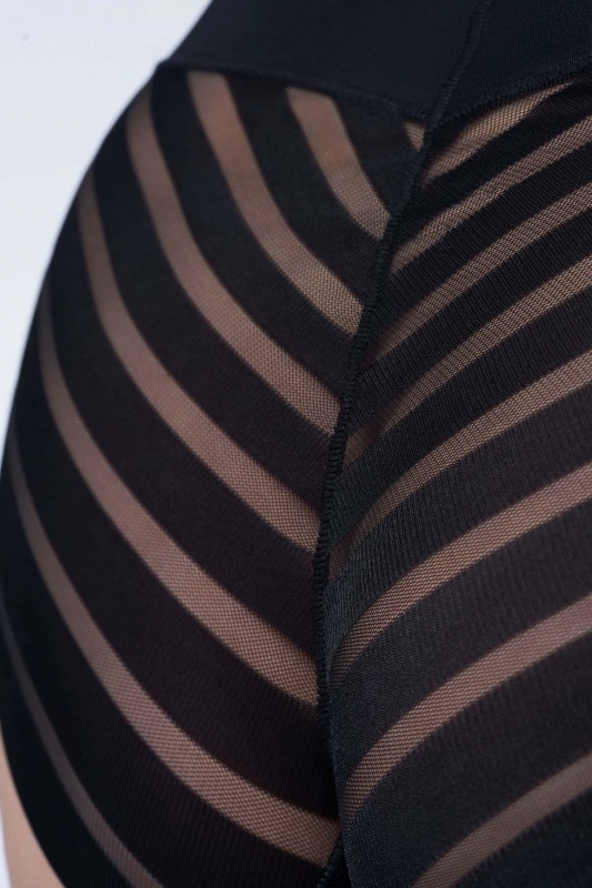Body wyszczuplające plus size pod biust  119 Czarne