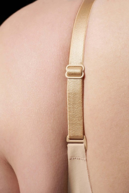 Body wyszczuplające plus size pod biust 219  + ramiączka silikonowe GRATIS!