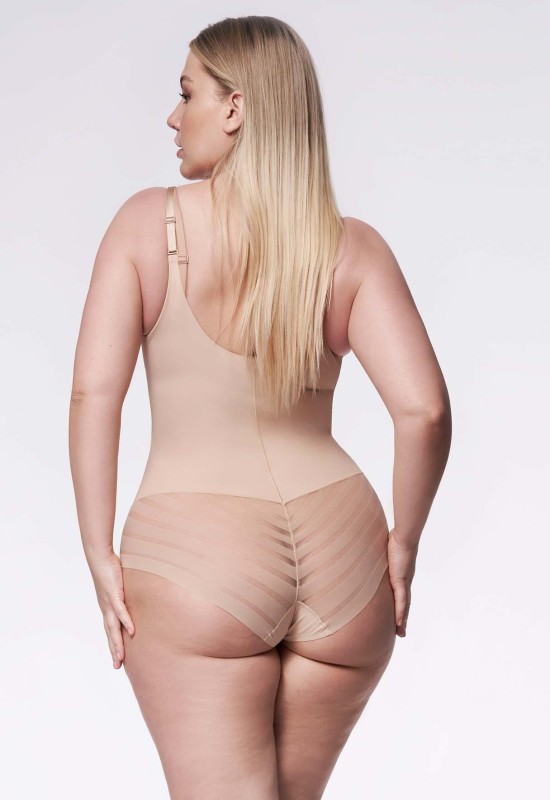 Body wyszczuplające plus size pod biust 119 Naturalne