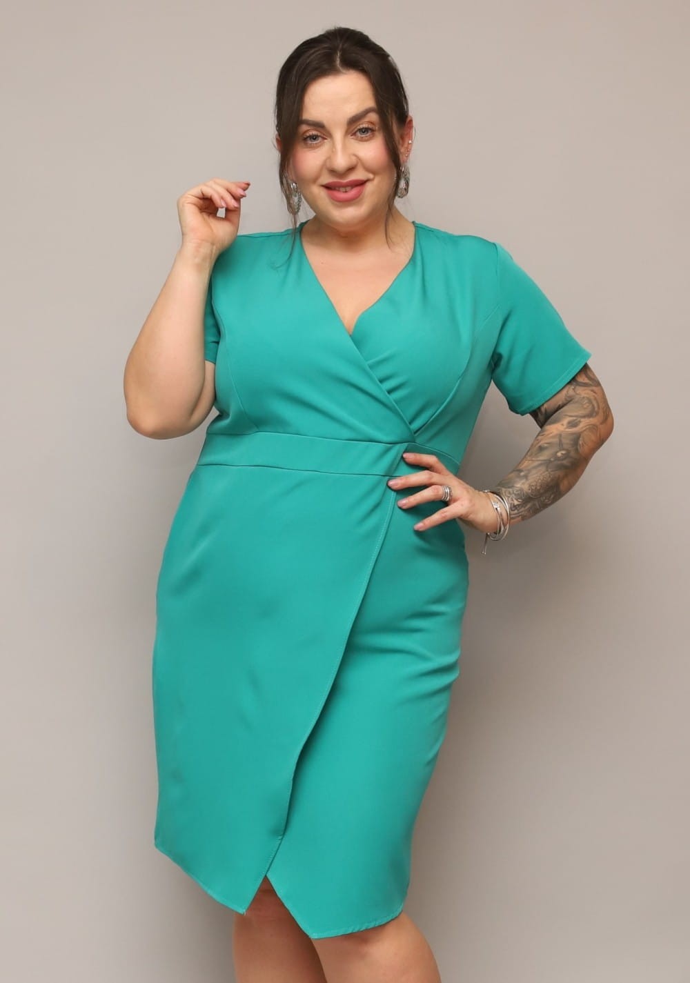 Sukienka PLUS SIZE Morinci ( r. 44-48)