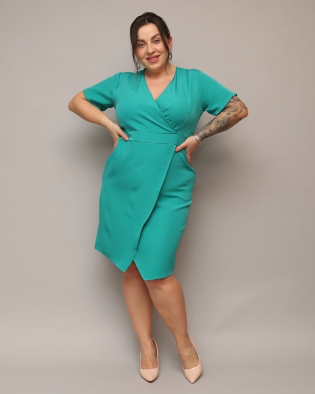 Sukienka PLUS SIZE Morinci ( r. 44-48)