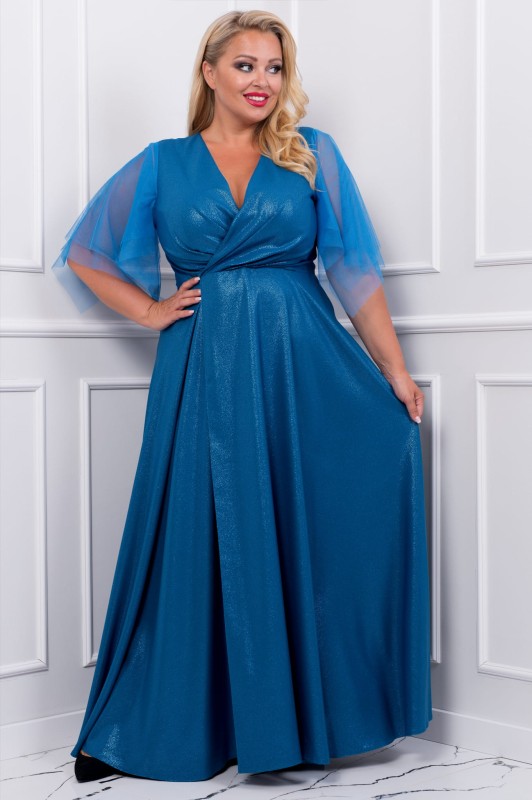 Sukienka wieczorowa plus size EVITA ( r. 48-54)   