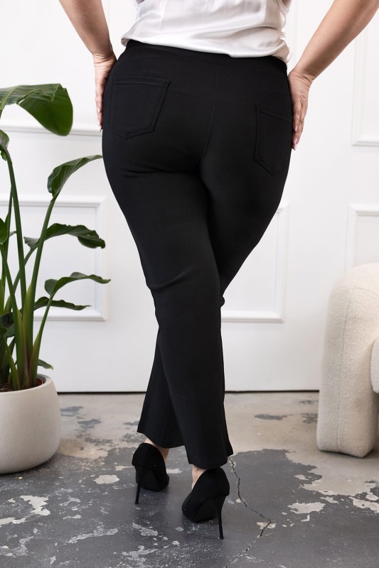 Spodnie plus size z guzikami ( r. 44-56) 