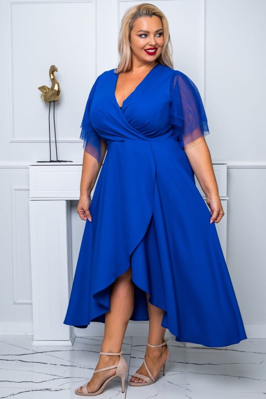Sukienka wieczorowa plus size ELENA MIDI ( r. 48-54)  