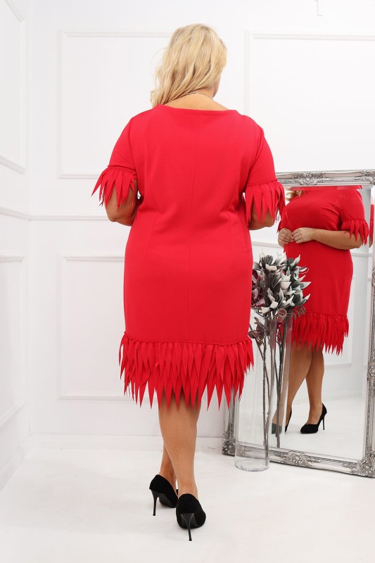 Sukienka plus size WILMA mod 1 ( r. 48-56)  