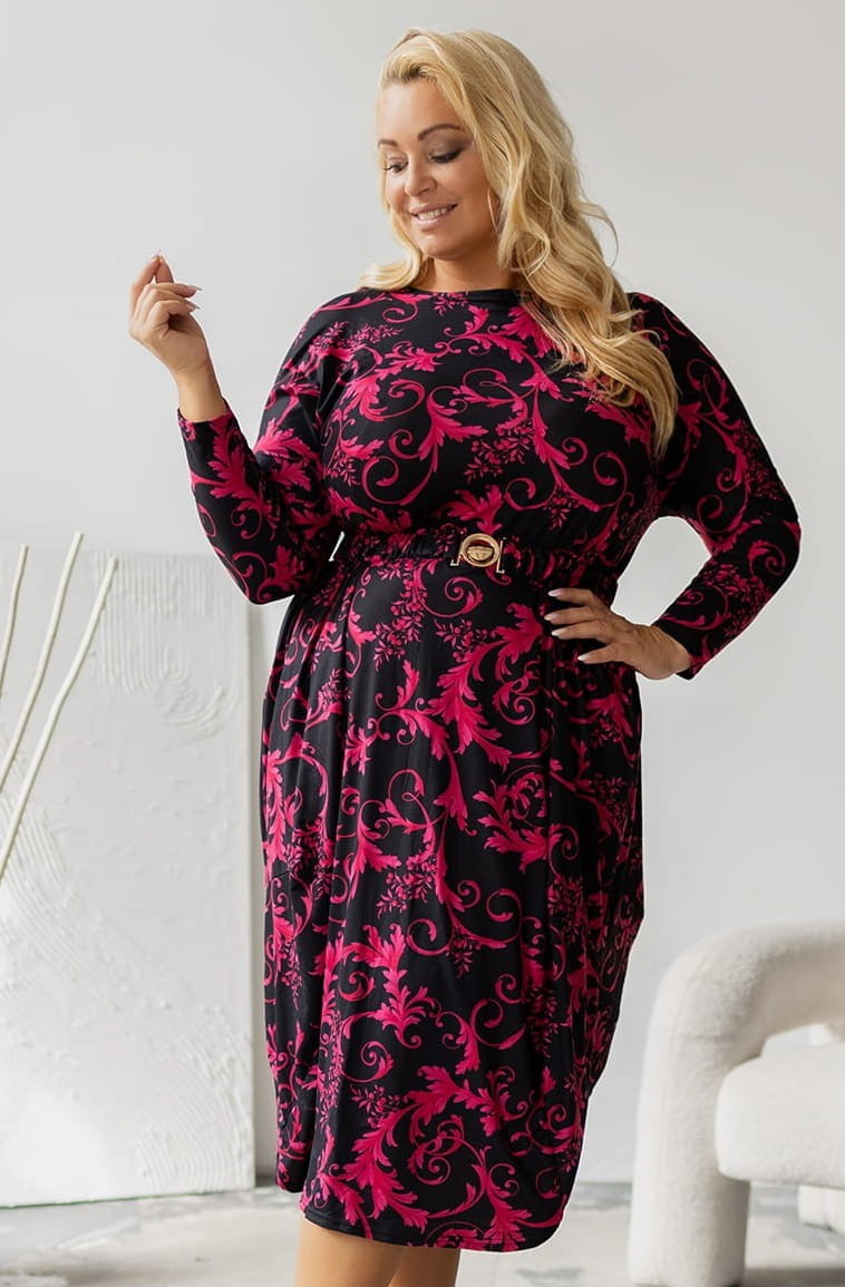 Sukienka plus size JOJO  ( r.44-52)  