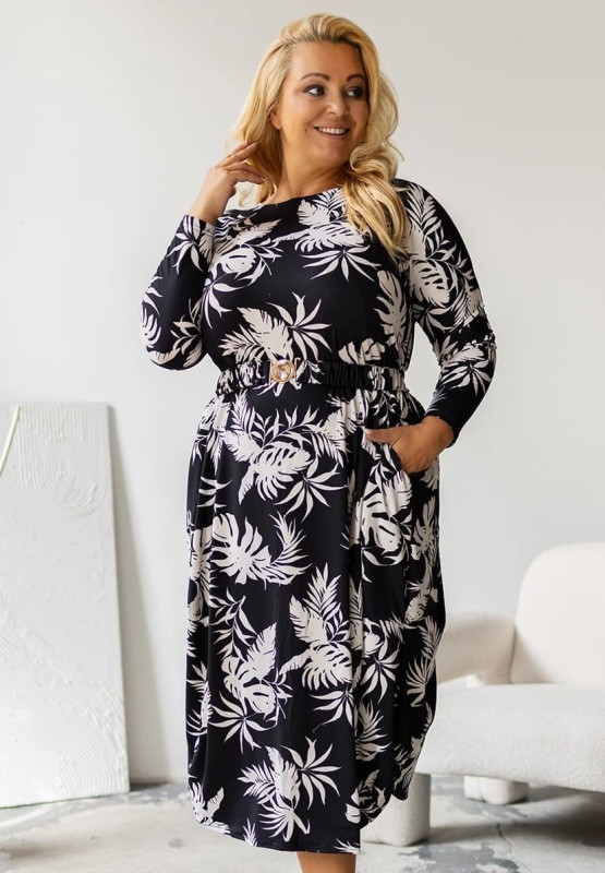Sukienka plus size JOJO  ( r.44-52)   