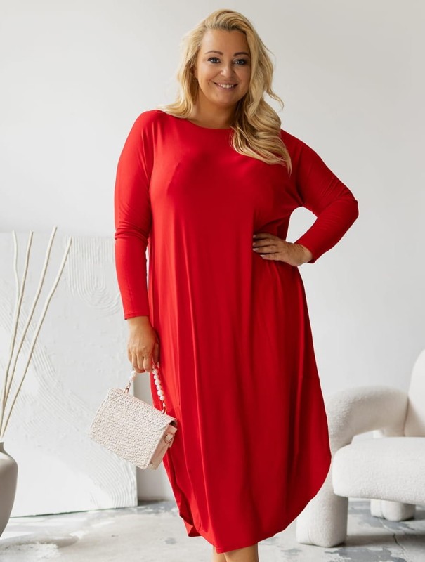 Sukienka plus size JOJO ( r.44-52)   