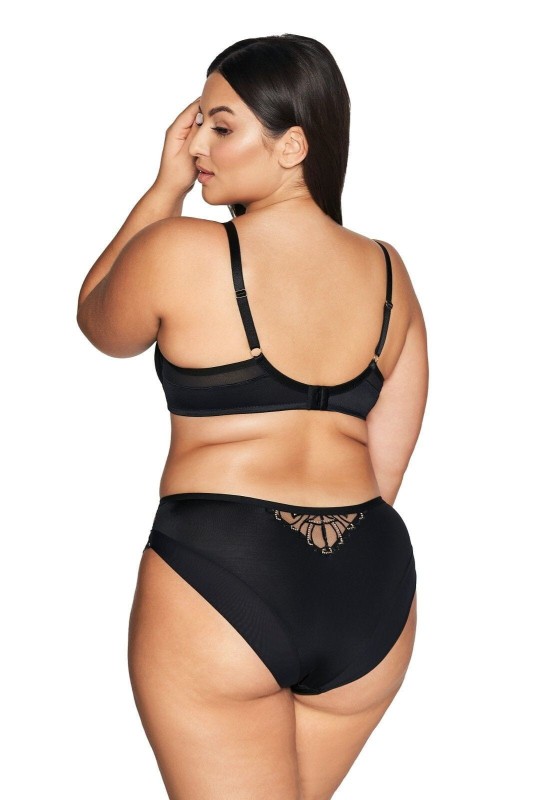 Majtki plus size 2115 Black