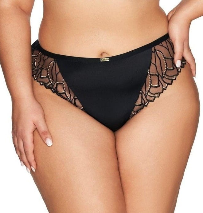 Majtki plus size 2115 Black