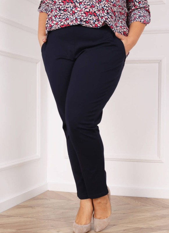 Spodnie cygaretki plus size classic r. 44-54  