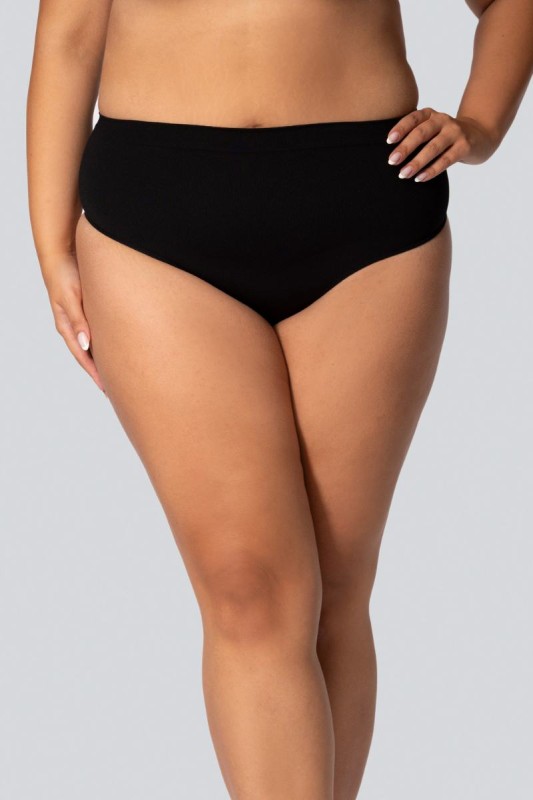 Majtki modelujące QUEEN SIZE STRINGI MID-WAISTED SMOOTHWEAR CHAMPAGNE PEARL ( r. 46-60)    