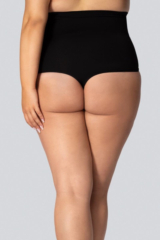 Majtki modelujące QUEEN SIZE STRINGI HIGH-WAISTED SMOOTHWEAR ONYX ( r. 46-60)     
