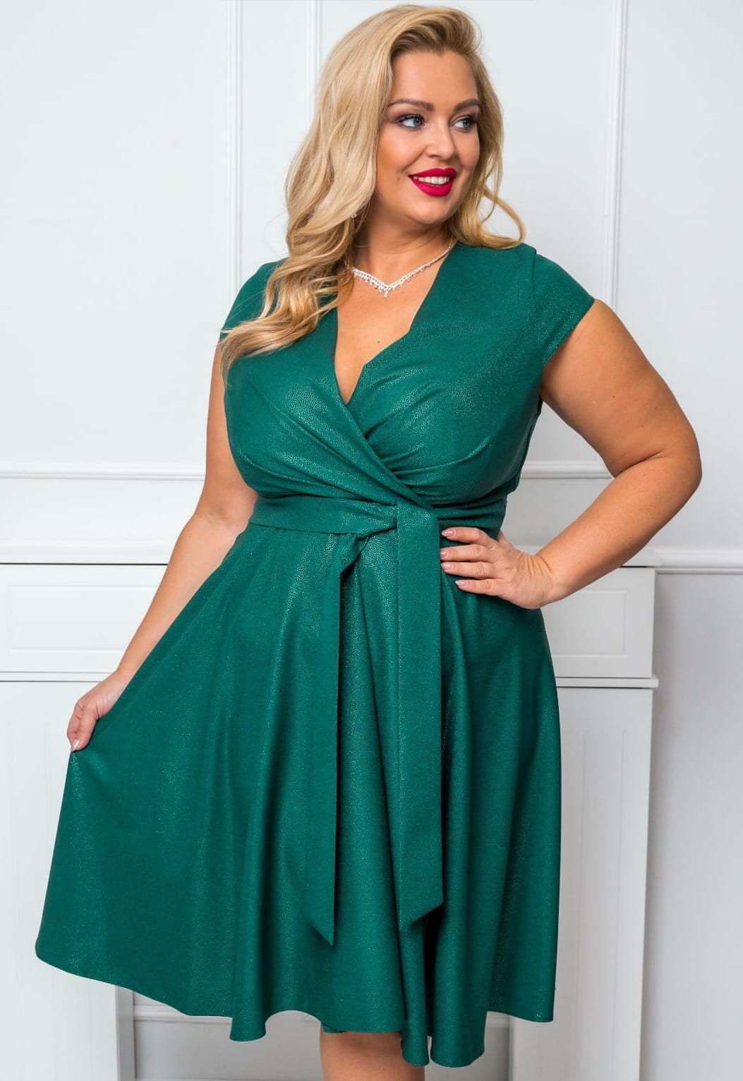 Sukienka wieczorowa plus size NICOL ( r. 46-50) 