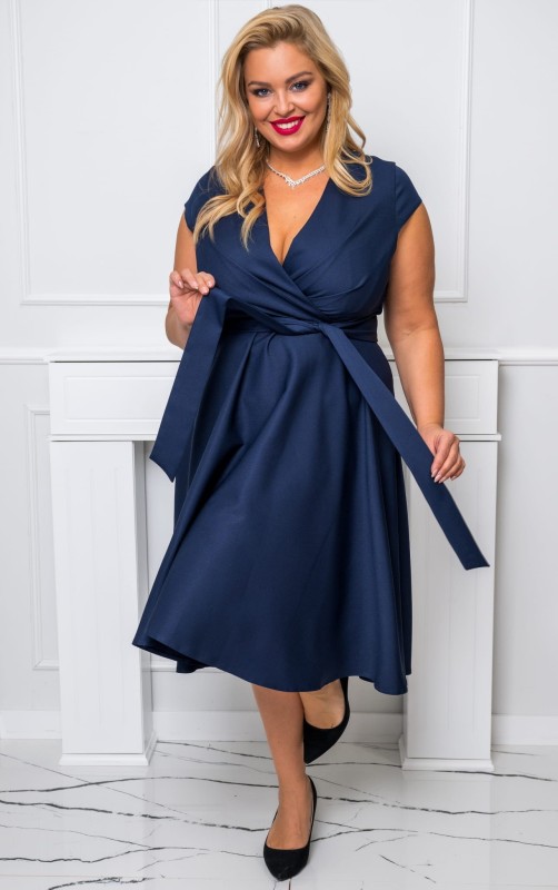 Sukienka wieczorowa plus size NICOL ( r. 46-50) 