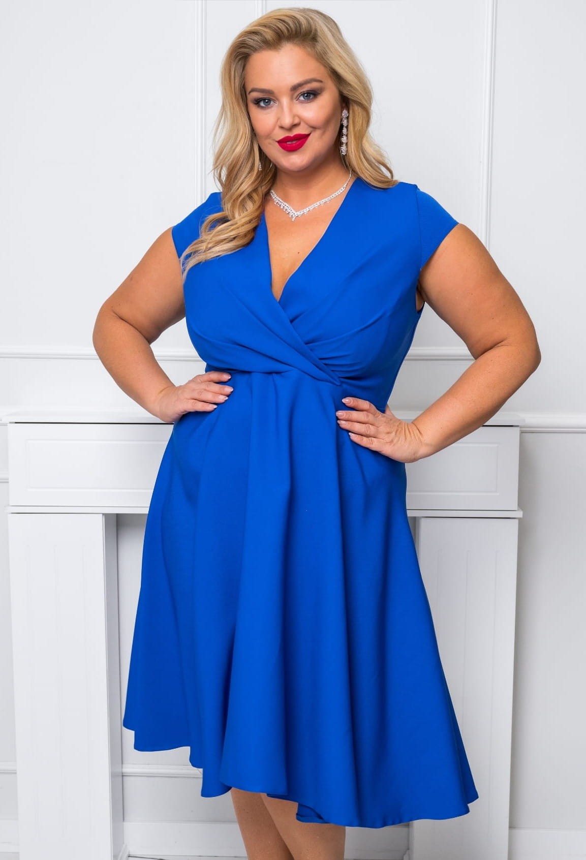 Sukienka wieczorowa plus size NICOL ( r. 46-50) 