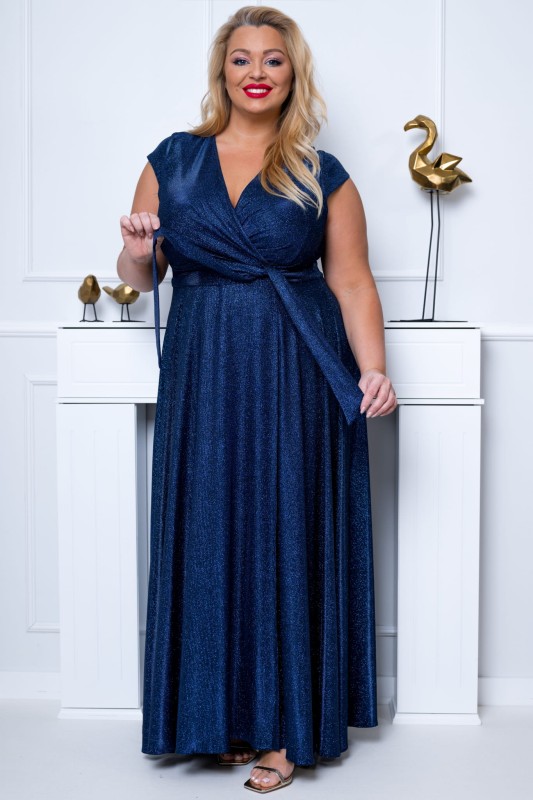 Sukienka wieczorowa plus size NATALIA  ( r. 46-50) 