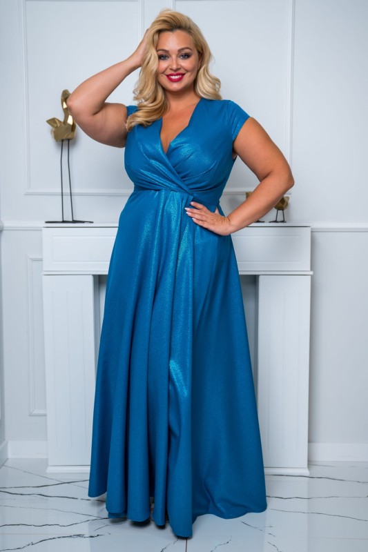 Sukienka wieczorowa plus size NATALIA   ( r. 46-50) 