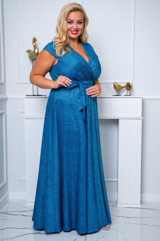 Sukienka wieczorowa plus size NATALIA   ( r. 46-50) 