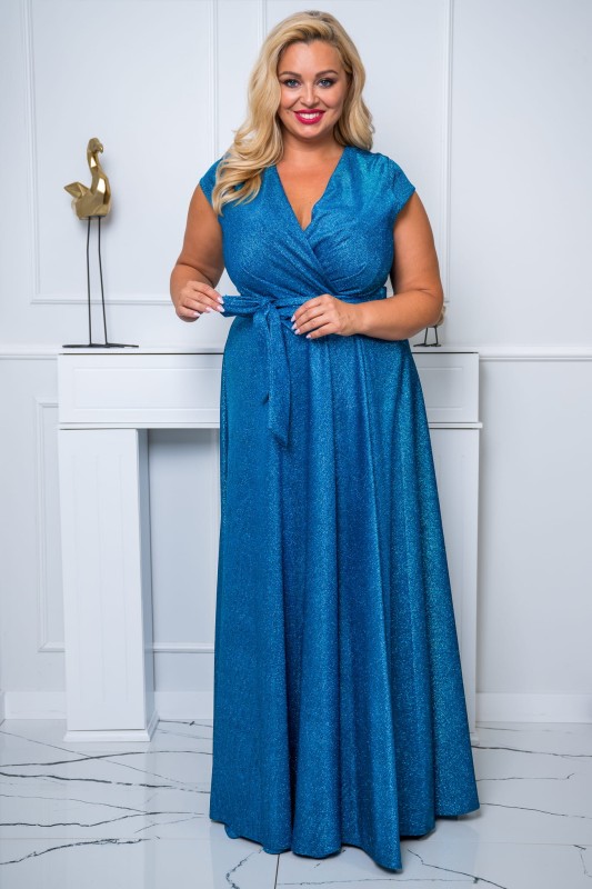 Sukienka wieczorowa plus size NATALIA   ( r. 46-50) 