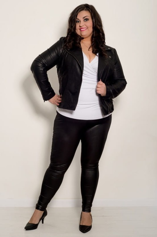Legginsy z kieszonkami plus size eko   ( r.44- 54) BESTSELLER 