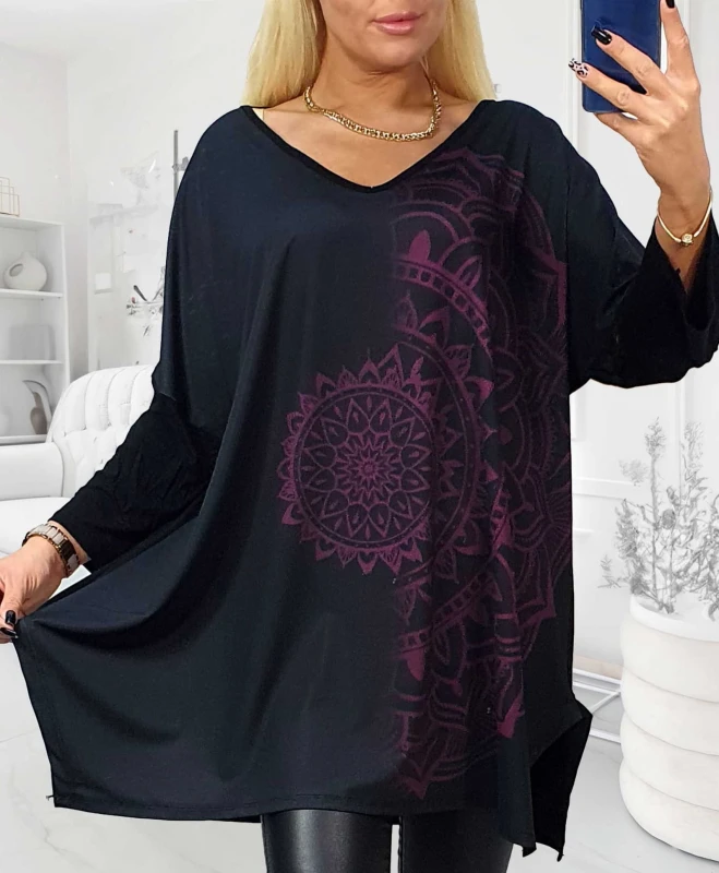 Tunika plus size WISKOZA Orient  ( r. 48-54)
