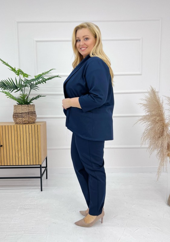 Garnitur plus size Midi ( r.  48-56) 