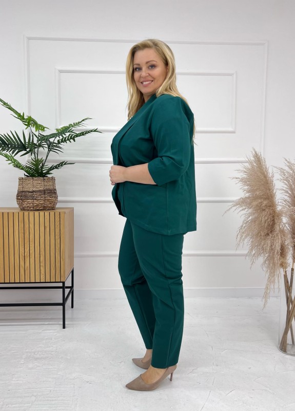 Garnitur plus size Midi ( r.  48-56)  