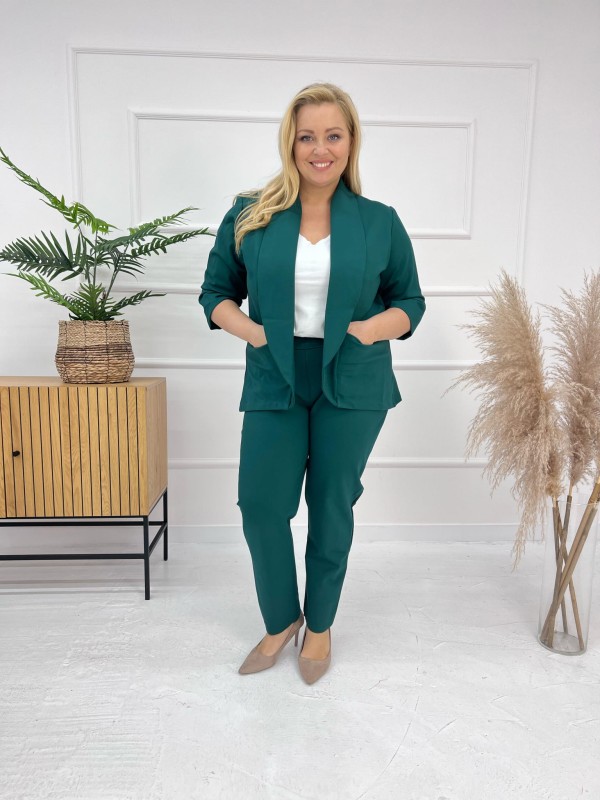 Garnitur plus size Midi ( r.  48-56)  