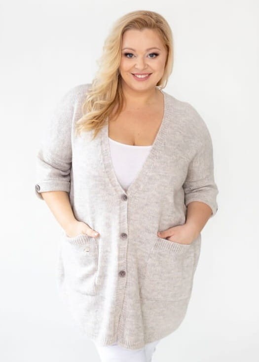 Sweter plus size Ada ( r. 46-56) 