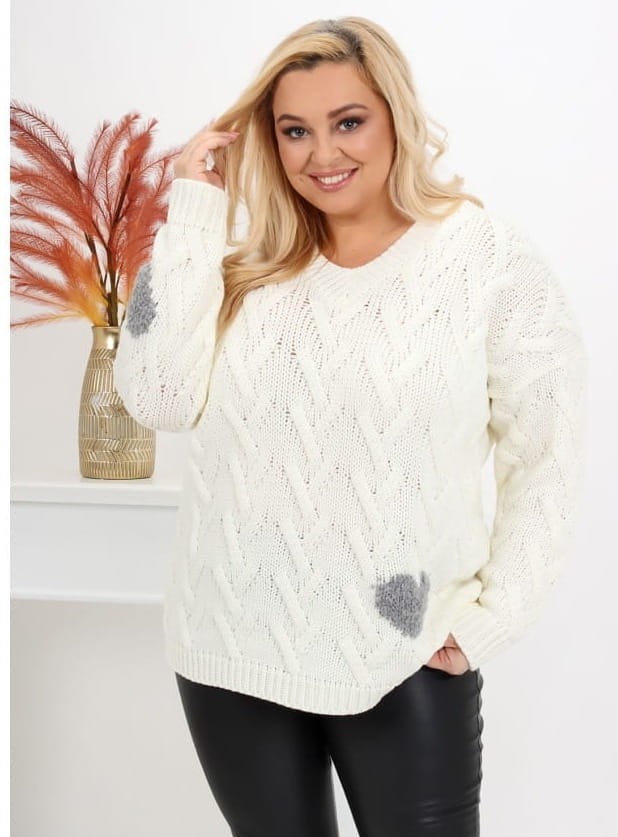 Sweter plus size Carmen  ( r. 44-52 ) 