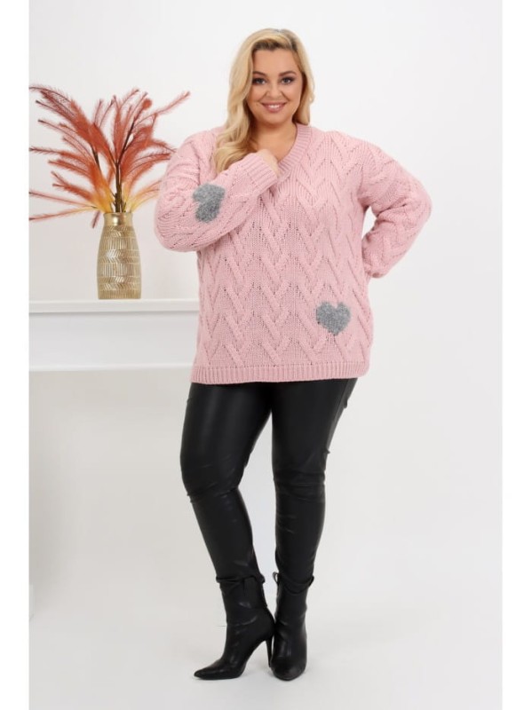 Sweter plus size Carmen  ( r. 44-52 )