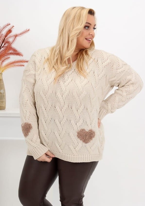 Sweter plus size Carmen  ( r. 44-52 ) 