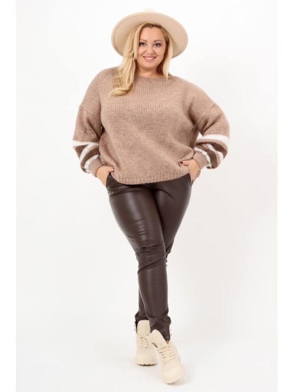 Sweter plus size Luna ( r. 44-54)  