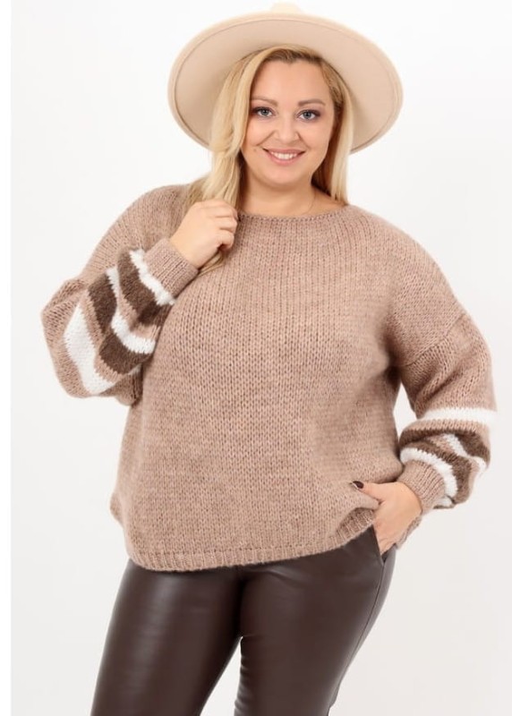 Sweter plus size Luna ( r. 44-54)  