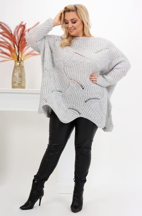 Sweter plus size ELISE ( r. 44-58) 