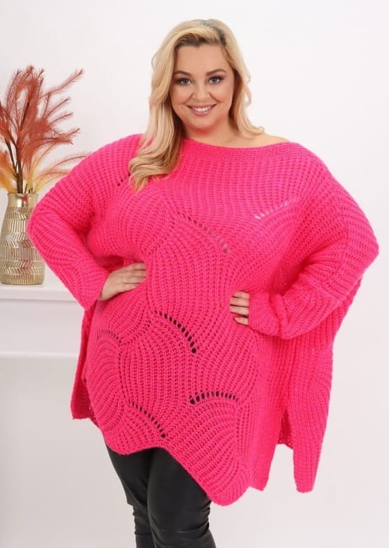 Sweter plus size ELISE ( r. 44-58)  