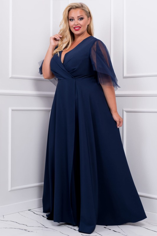 Sukienka wieczorowa plus size EVITA  ( r. 48-54)  