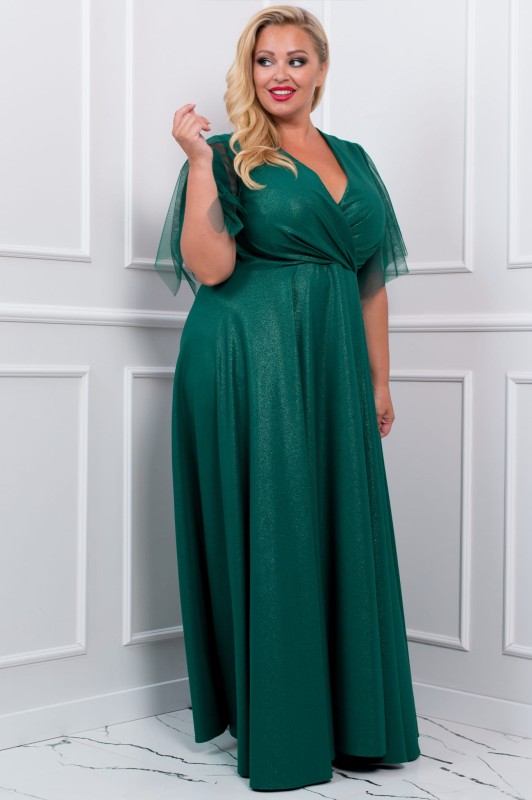 Sukienka wieczorowa plus size EVITA  ( r. 48-54)  