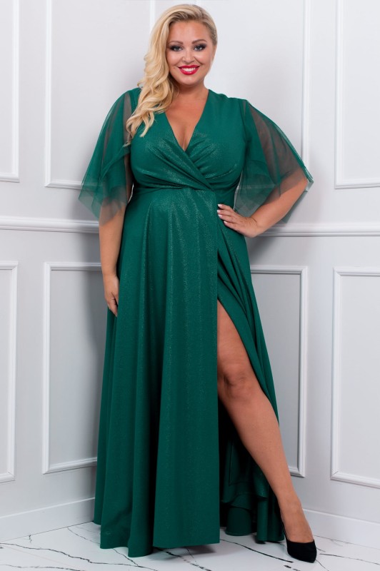 Sukienka wieczorowa plus size EVITA  ( r. 48-54)  