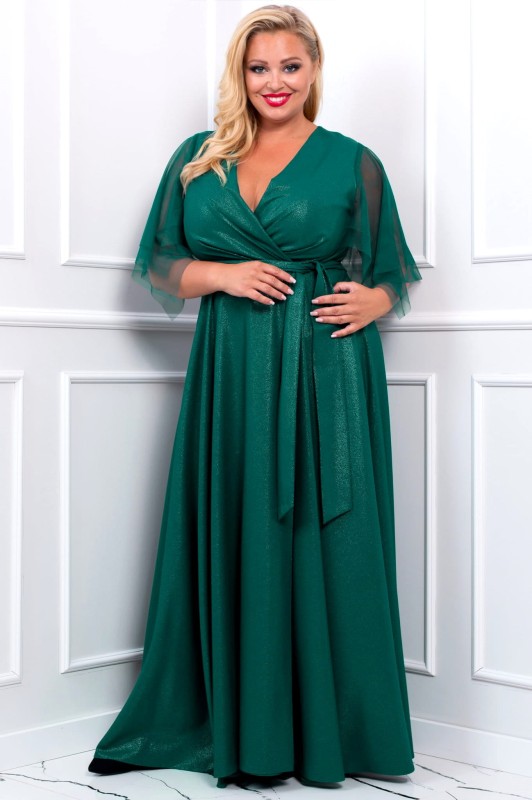 Sukienka wieczorowa plus size EVITA  ( r. 48-54)  