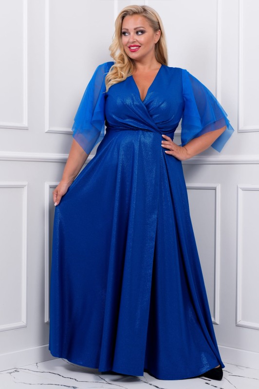 Sukienka wieczorowa plus size EVITA  ( r. 48-54)  