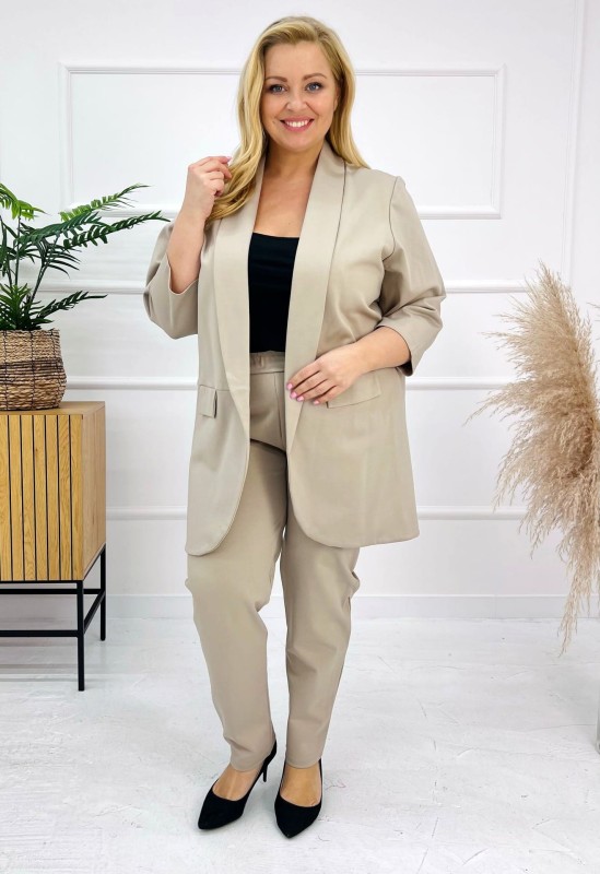 Garnitur plus size Maxi ( r.  46-56)  