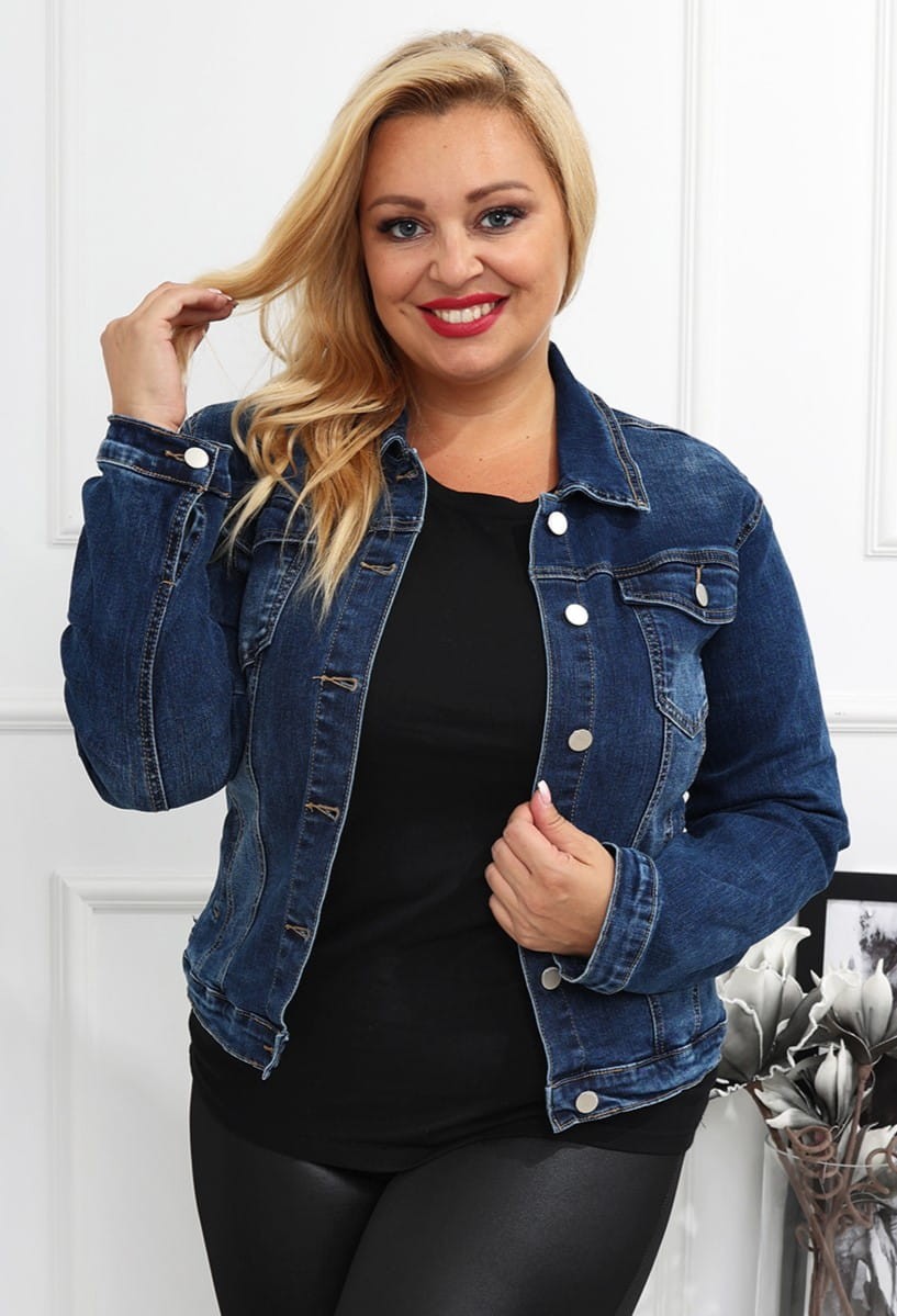 Kurtka jeansowa plus size ( r. 42-52)  