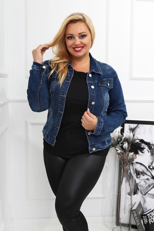 Kurtka jeansowa plus size ( r. 42-52)  