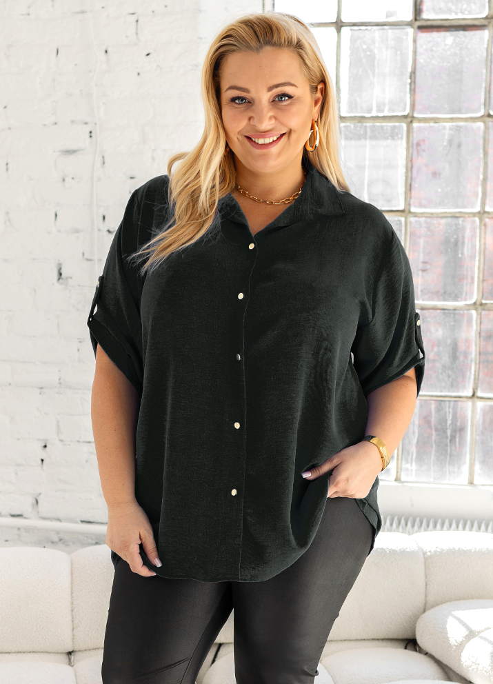 Koszula plus size z guzikami ( 46-56) 