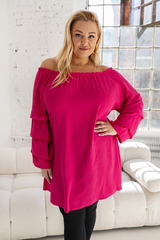 Tunika / sukienka plus size hiszpanka ( 48 - 58)